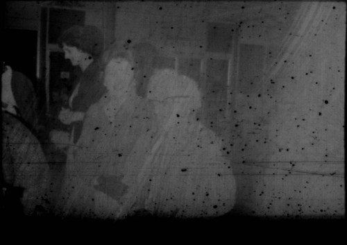 Alice Peters and unidentified woman in airport