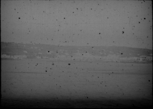 View of coastline in unidentified location