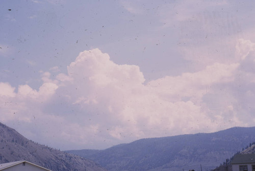 View of mountains near Myrtle Lake