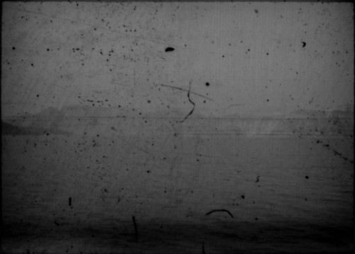 View of coastline in unidentified location