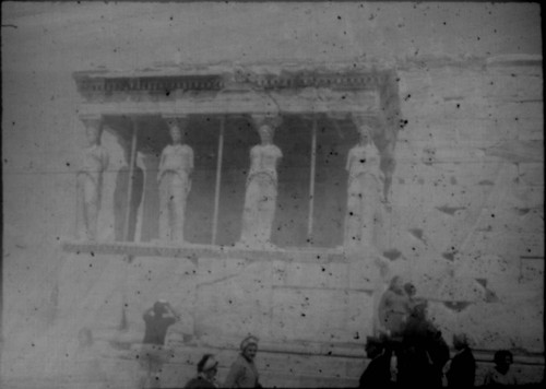 View of Erechtheum in Athens