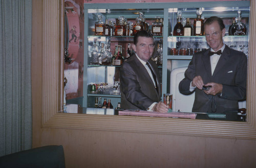 Guests at the Peters residence