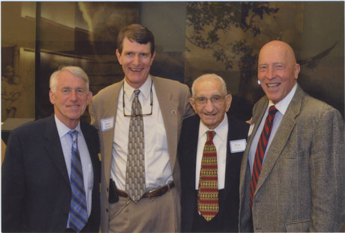 Dr. John Welty, Peter McDonald, Pete Peters and Peter G. Mehas