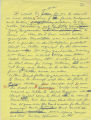 Handwritten history of the Peters family