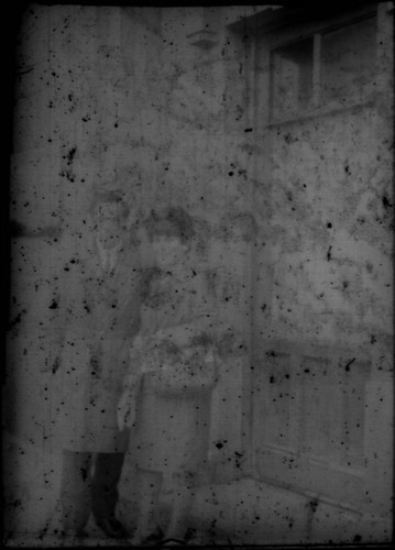 Unidentified man and woman in Leningrad