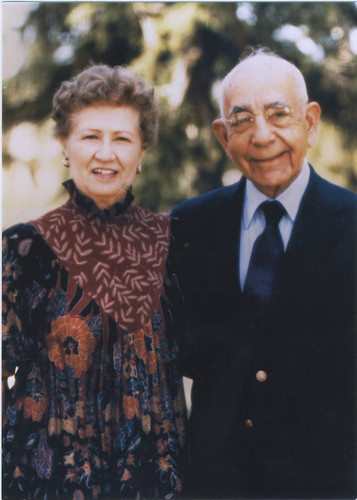 Portrait of Leon and Alice Peters