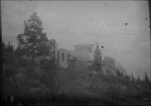 View of the Acropolis in Athens