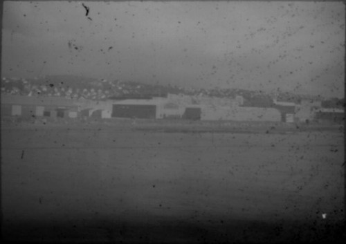 View of factory in unidentified city