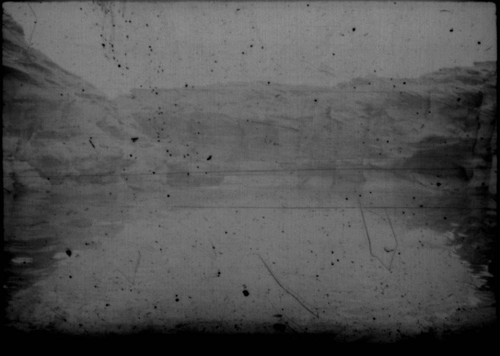 View of unidentified canyon and river