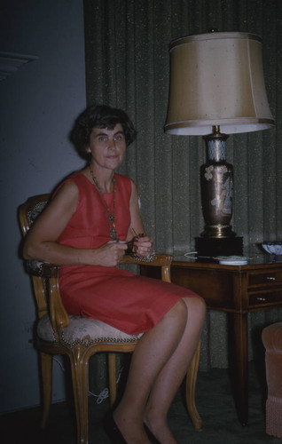 Guests at the Peters residence