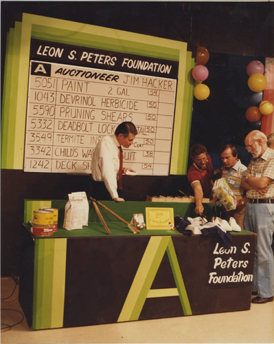 Auction for the Leon S. Peters Foundation