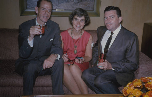 Guests at the Peters residence