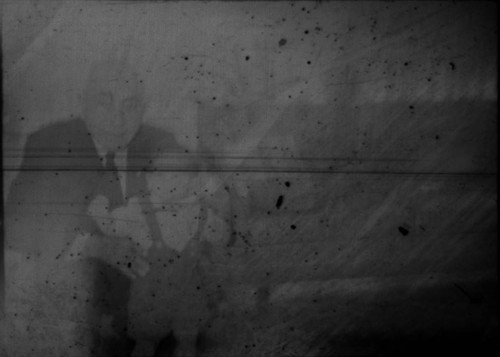 Leon Peters with unidentified toddler