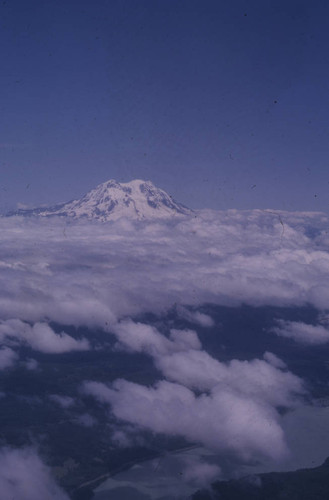 View of unidentified mountain