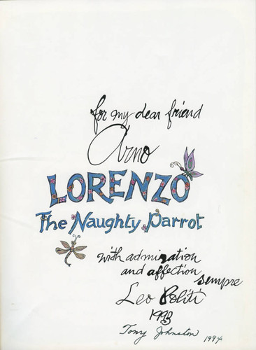 Politi Inscription - Lorenzo