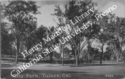 City Park, Tulare, Cal