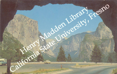 Valley View from Wawona Tunnel Yosemite National Park, California