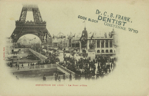 Exposition de 1900 - Le Pont D'Ina