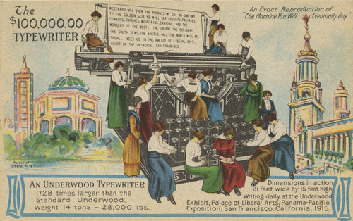 The $100,000.00 Typewriter