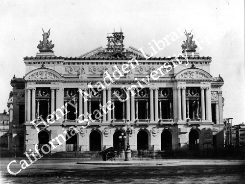 Academie Imperiale de Musique under construction