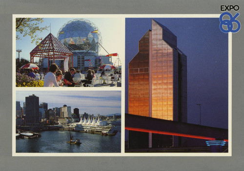 Expo 86, Vancouver, B.C., Canada - Saskatchewan Pavilion, Expo Centre, Canada Pavilion