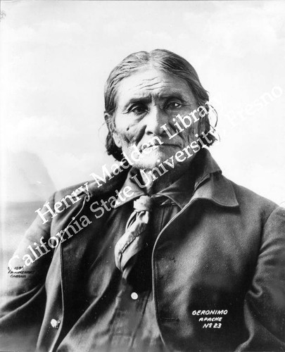 Geronimo of the Apache tribe