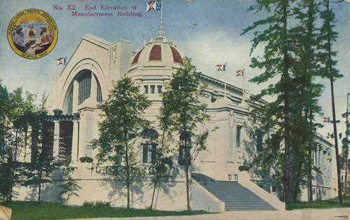 End Elevation of Manufactures Building