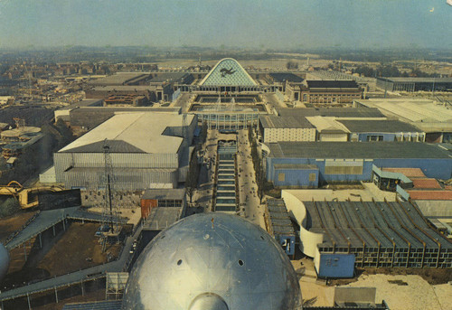 Panorama de l'Expo, vue vers les Grands Palais