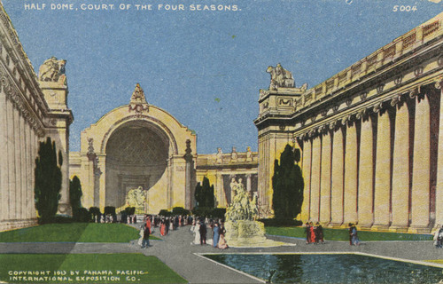 Half Dome, Court of the Four Seasons