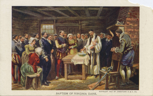 Baptism of Virginia Dare