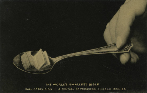 The World's Smallest Bible, Hall of Religion