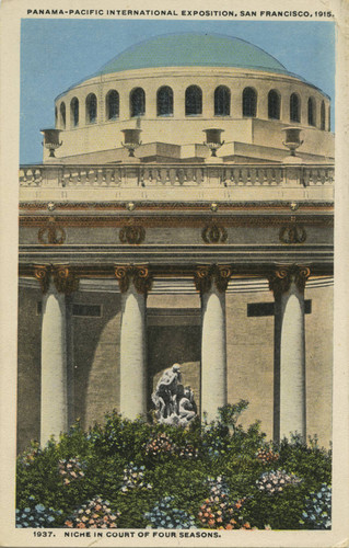 Niche in the Court of Four Seasons