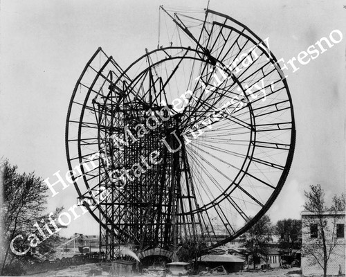 Ferris Wheel under construction