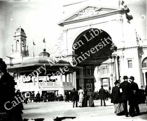 Entrance of Electricity Building