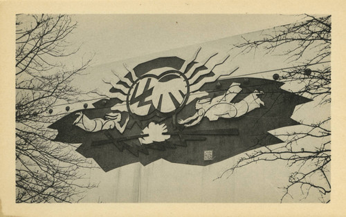 Murals at the World's Fair of 1940, New York - "The Genius of Progress," by John M. Sitton, Business Systems Building