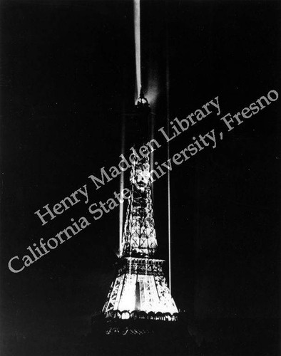 Eiffel Tower at night