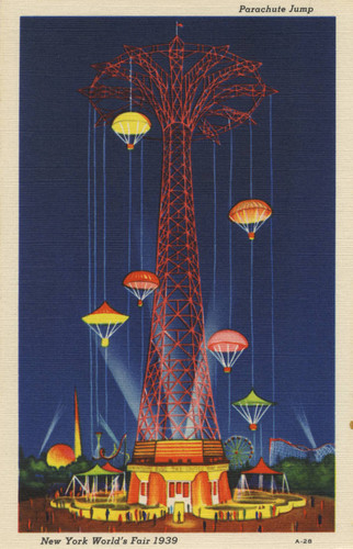 激安直営店 World's York New Jump, Parachute Fair Calisphere — 1939 その他