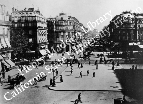 Avenue in Paris