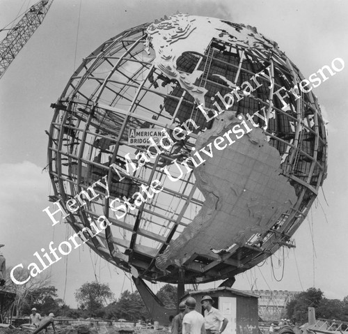 Unisphere under construction