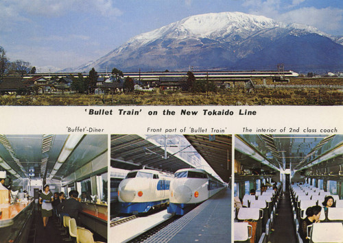 "Bullet Train" on the New Tokaido Line