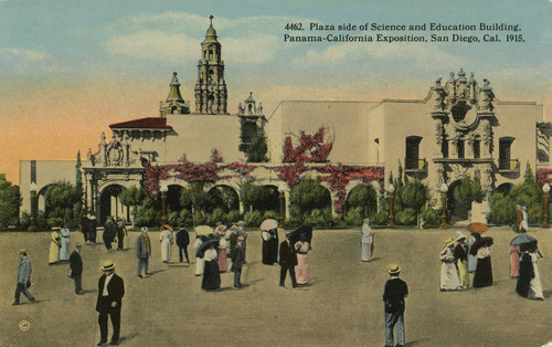 Plaza side of Science and Education Building