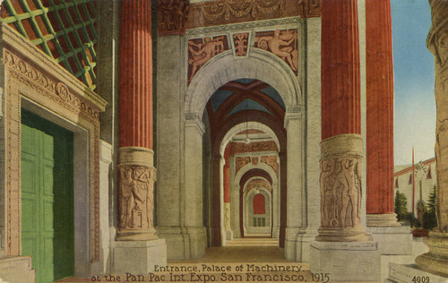 Entrance to Palace of Machinery