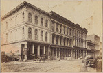 View of Battery Street, between Bush and Pine Streets, San Francisco (2 views)