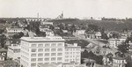 [Exposition building construction, distant view]