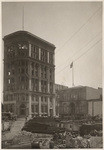 Mutual Life Bldg. 1st steel frame in SF - 6 months after fire