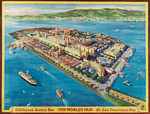 California Invites You - 1939 World's Fair - On San Francisco Bay