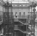 [Interior of the Bradbury Building]