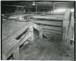 [Belts and equipment inside Setzer Box Co. building, 2570-2610 3rd Street, Sacramento]