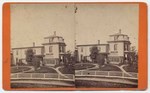 [View of house and greenhouse, Los Angeles]