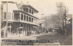 Washington Street and Victoria Hotel Sonora Cal